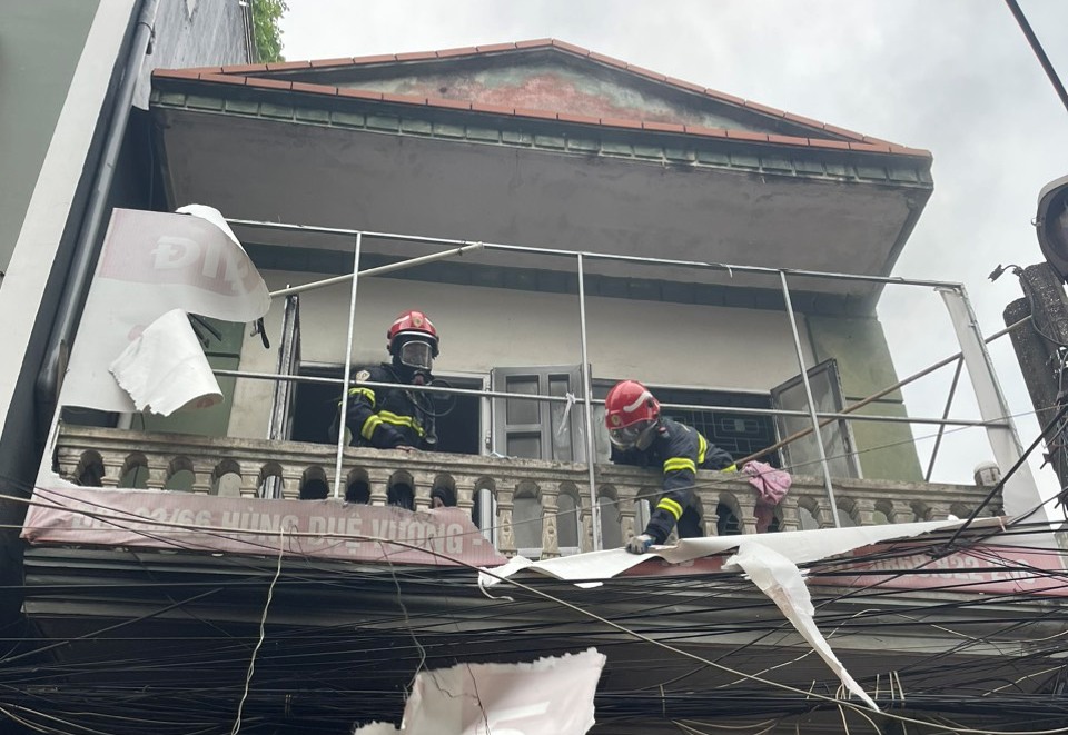 Thông tin về vụ cháy xảy ra tại số nhà 32 ngõ 66 đường Hùng Duệ Vương, phường Thượng Lý, quận Hồng Bàng